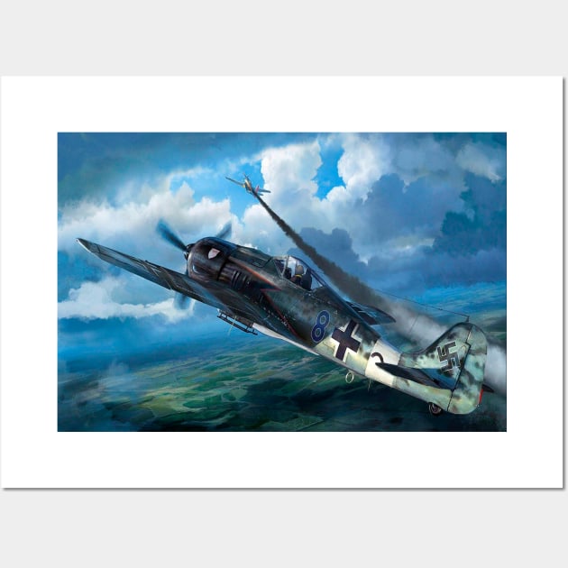 Focke Wulf Fw 190 Wall Art by Aircraft.Lover